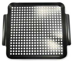 Non-Stick Barbecue Grill Topper, (12" X 12")