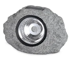 LED Solar 5x Rock Spotlight, (4")