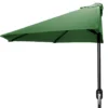 Jordan Manufacturing Half-Round Market Patio Umbrella