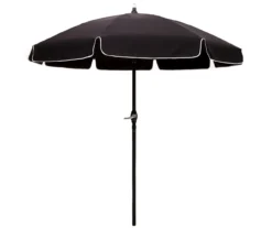 Real Living 7.5' Round Tilt Cafe Patio Umbrella