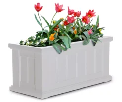 Mayne Inc. Cape Cod Rectangle Planter -Garden Oasis 810440368 2