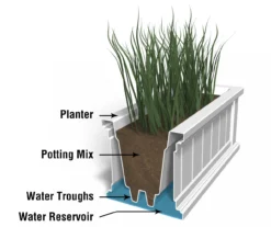 Mayne Inc. Cape Cod 3' Window Box -Garden Oasis 810440401 4