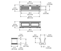 Mayne Inc. Fairfield 3' Window Box -Garden Oasis 810440444 5