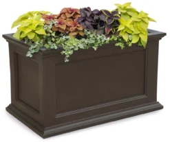 Mayne Inc. Fairfield Rectangle Planter -Garden Oasis 810440459 2