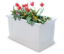 Mayne Inc. Fairfield Rectangle Planter -Garden Oasis 810440460 2