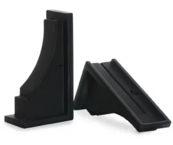 Fairfield Black Decorative Brackets 2-Pack