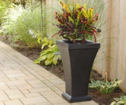 Mayne Inc. Bordeaux Tall Planter -Garden Oasis 810440485 1