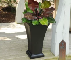 Mayne Inc. Bordeaux Tall Planter -Garden Oasis 810440485 2