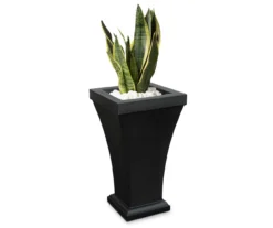 Mayne Inc. Bordeaux Tall Planter -Garden Oasis 810440485 3
