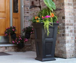 Mayne Inc. Fairfield Tall Planter -Garden Oasis 810440514 2