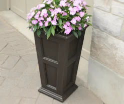 Mayne Inc. Fairfield Tall Planter -Garden Oasis 810440516 2