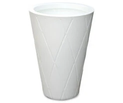 Mayne Inc. Versailles Tall Round Planter -Garden Oasis 810440537 3