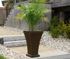 Mayne Inc. Bordeaux Tall Planter -Garden Oasis 810440538 1