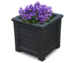 Mayne Inc. Lakeland 16" Square Planter -Garden Oasis 810440543 2