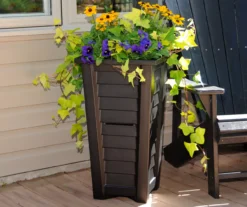 Mayne Inc. Lakeland Tall Planter -Garden Oasis 810440549 1