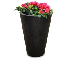 Mayne Inc. Versailles Tall Round Planter -Garden Oasis 810440559 2