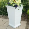 Mayne Inc. Wellington Tall Planter -Garden Oasis 810440579 1