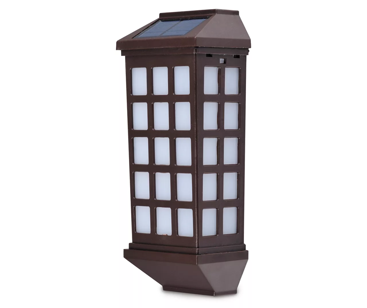 Brown LED Solar 2-Piece Deck Light Set 3 Brown LED Solar 2-Piece Deck Light Set