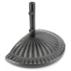 Black Polystone Half Umbrella Base