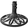 Black Cast Iron Umbrella Base -Garden Oasis 810467306