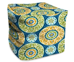 Jordan Manufacturing 15" Square Outdoor Pouf -Garden Oasis 810467547