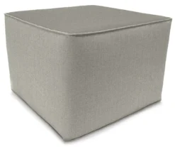 Jordan Manufacturing 20" Square Outdoor Pouf With Welt Trim -Garden Oasis 810467553