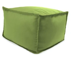 Jordan Manufacturing 25" Rectangular Outdoor Pouf -Garden Oasis 810467587