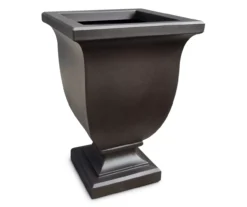 Augusta Espresso Tall Planter -Garden Oasis 810472983 3
