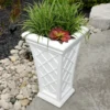 Mayne Inc. Georgian Tall Planter -Garden Oasis 810472985