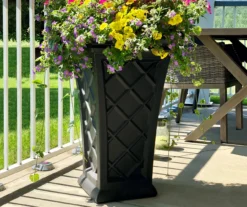 Mayne Inc. Georgian Tall Planter -Garden Oasis 810472986