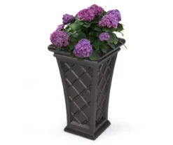 Mayne Inc. Georgian Tall Planter -Garden Oasis 810472987 3