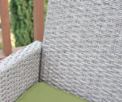 Mirabelle 3-Piece Cushioned Patio All-Weather Wicker Chat Set -Garden Oasis 810478137 2