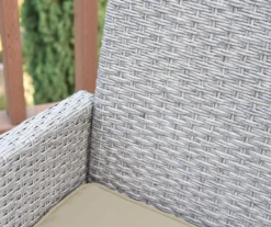 Mirabelle 3-Piece Cushioned Patio All-Weather Wicker Chat Set -Garden Oasis 810478140 6