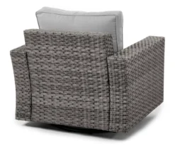 Broyhill Eagle Brooke All-Weather Wicker Swivel Cushioned Patio Glider -Garden Oasis 810498107 2