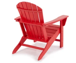Wood-Look Outdoor Adirondack Chair -Garden Oasis 810500176 2 2
