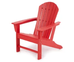 Wood-Look Outdoor Adirondack Chair -Garden Oasis 810500176 4