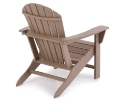 Wood-Look Outdoor Adirondack Chair -Garden Oasis 810500177 2 2