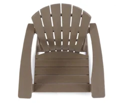 Wood-Look Outdoor Adirondack Chair -Garden Oasis 810500177 3 2