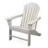 Wood-Look Outdoor Adirondack Chair -Garden Oasis 810507858
