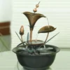 Pond Flower Tabletop Water Fountain -Garden Oasis 810524918