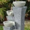 Modern 4-Tier Water Fountain -Garden Oasis 810525022