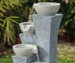 Modern 4-Tier Water Fountain