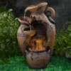 Old Fashion Pot LED Water Fountain -Garden Oasis 810525031