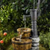 Old Fashion Pump Water Fountain -Garden Oasis 810525033