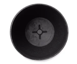 13.75" Green Speckle Glaze Plastic Planters, 2-Pack -Garden Oasis 810525064 4