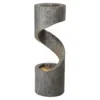 Spiral Waterfall LED Water Fountain & Planter