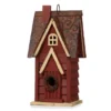 Red Cottage Birdhouse -Garden Oasis 810525517 1
