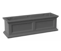 3' Fairfield Graphite Gray Window Box -Garden Oasis 810526439 3