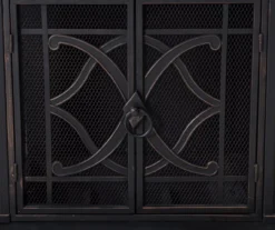 35.4" Heirloom Black Slate Wood Burning Patio Fireplace -Garden Oasis 810527530 10