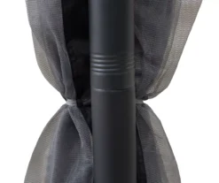 Gray & Black 2-Tier Gazebo, (10.5' X 13') -Garden Oasis 810527850 4